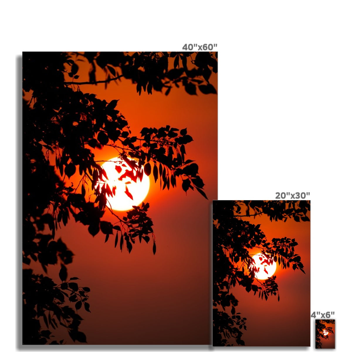 Fuoco Nel Cielo Hahnemühle German Etching Print