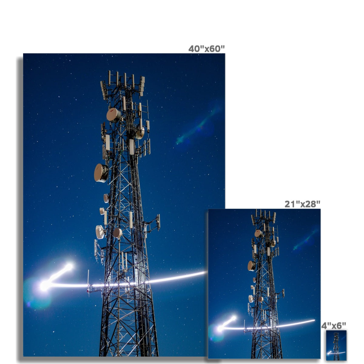 Silver Wings Wall Art Poster