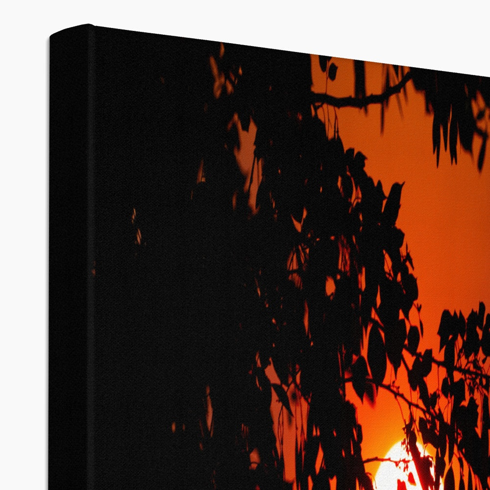 Fuoco Nel Cielo Eco Canvas