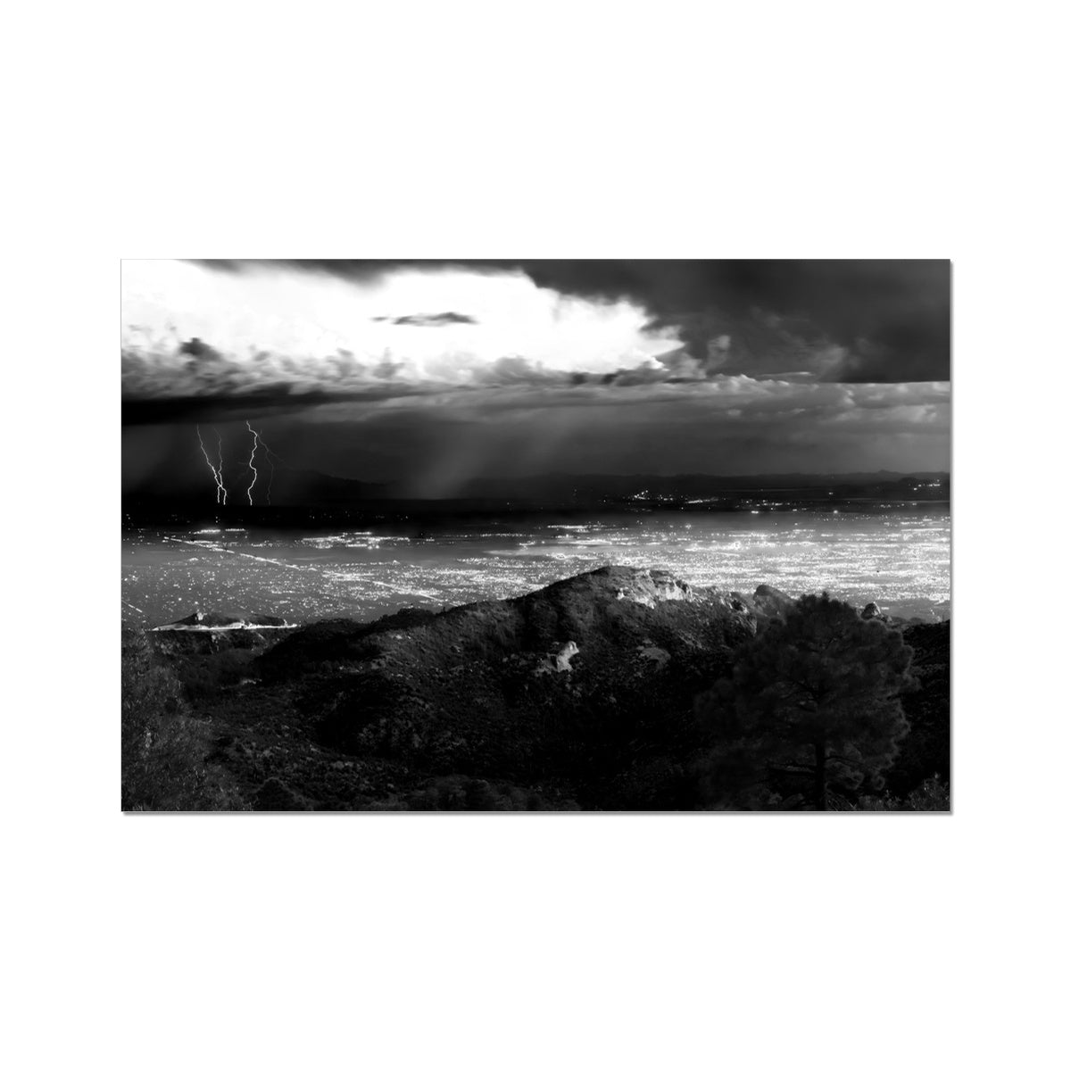Storms Over Tucson Fine Art Print
