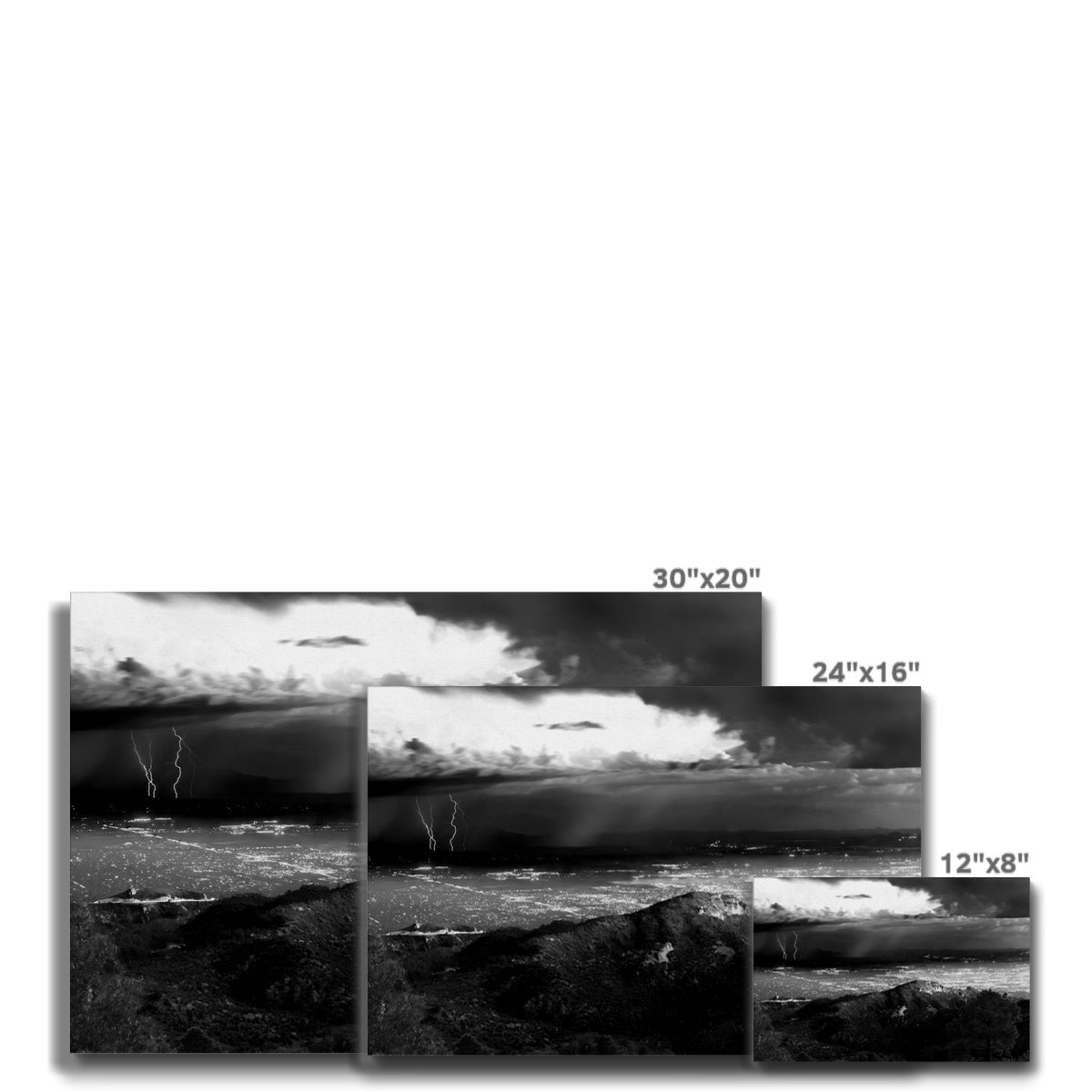 Storms Over Tucson Eco Canvas