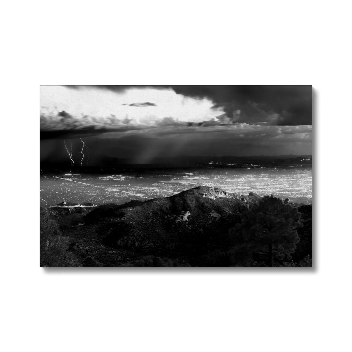 Storms Over Tucson Eco Canvas