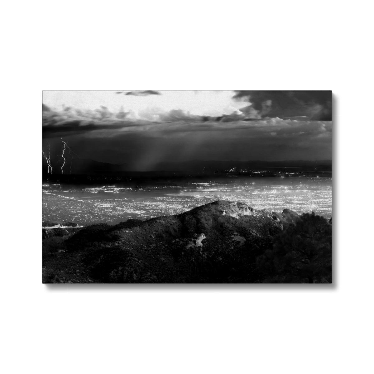 Storms Over Tucson Canvas