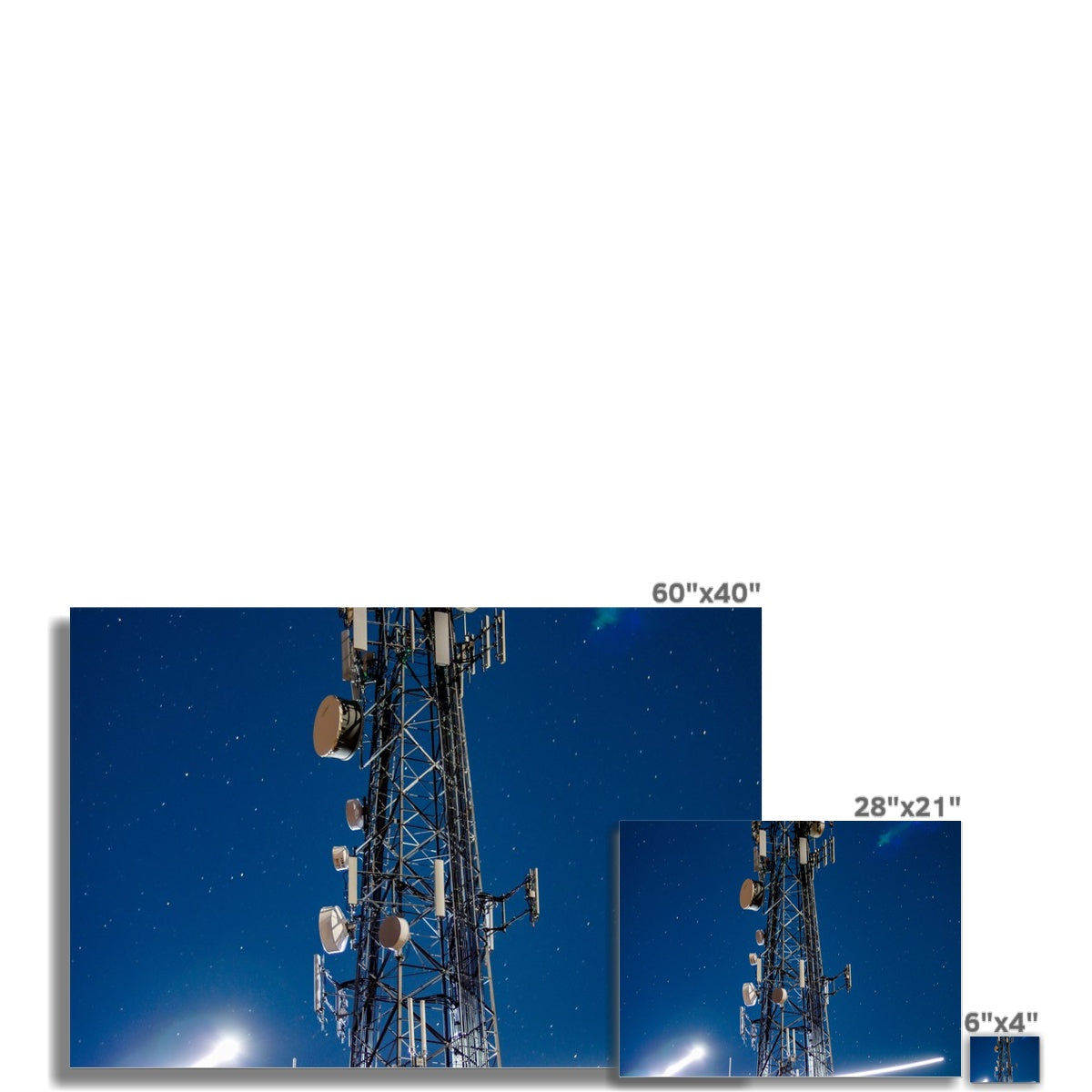 Silver Wings Wall Art Poster